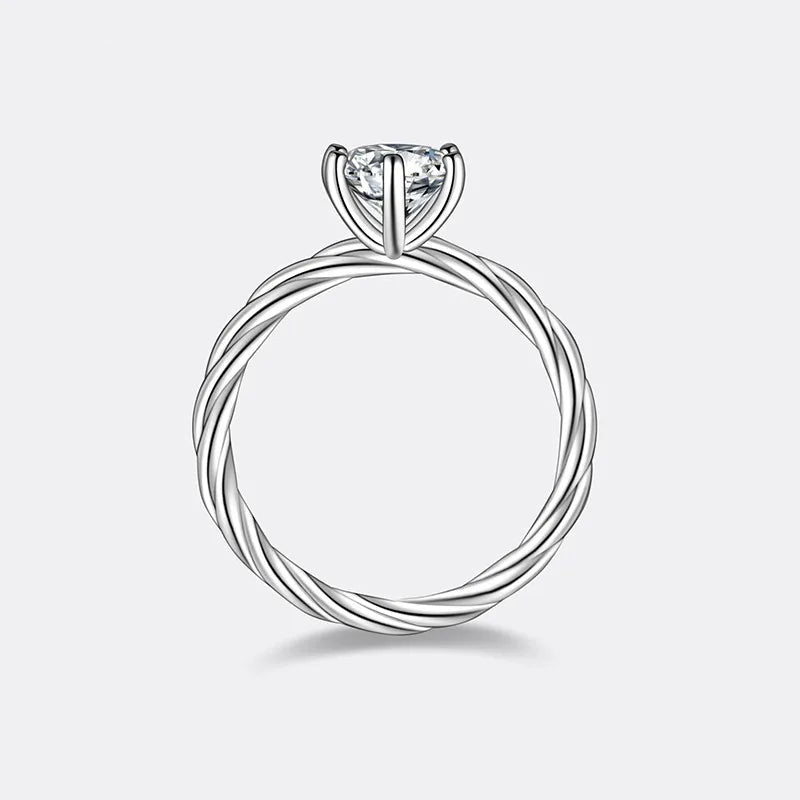 Moissanite Ring for Women S925