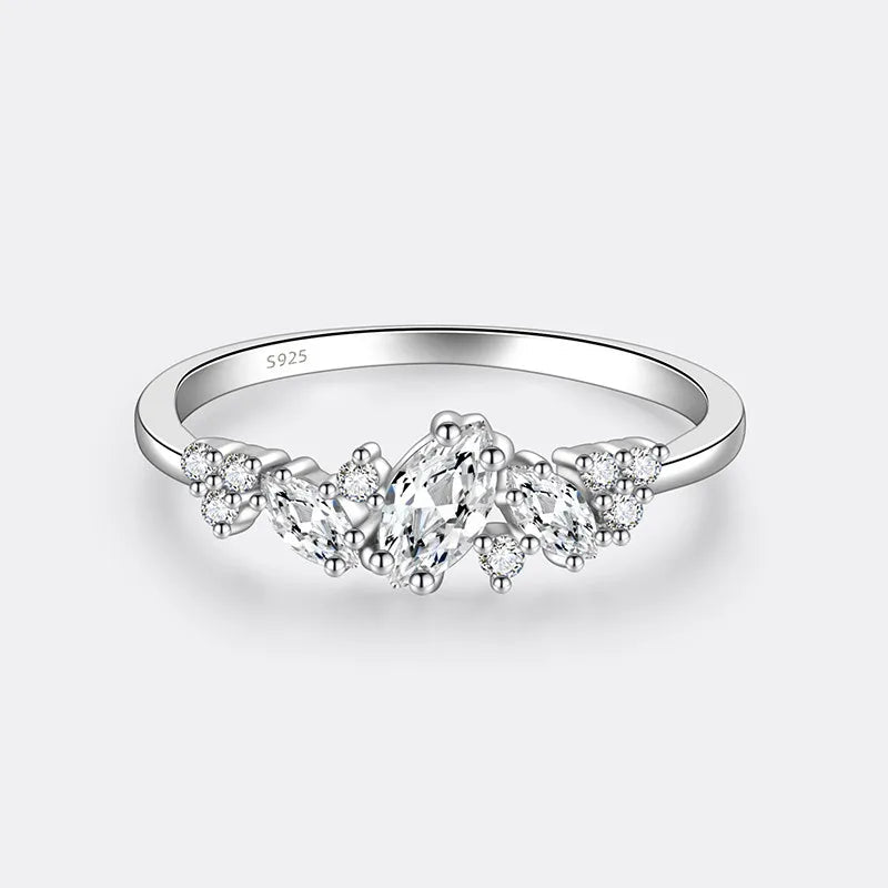 Moissanite Women's Ring S925