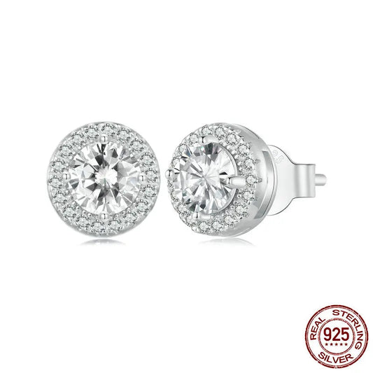 Earrings 925 Sterling Silver Hypoallergenic