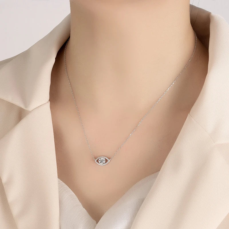 Moissanite Necklace for Women S925