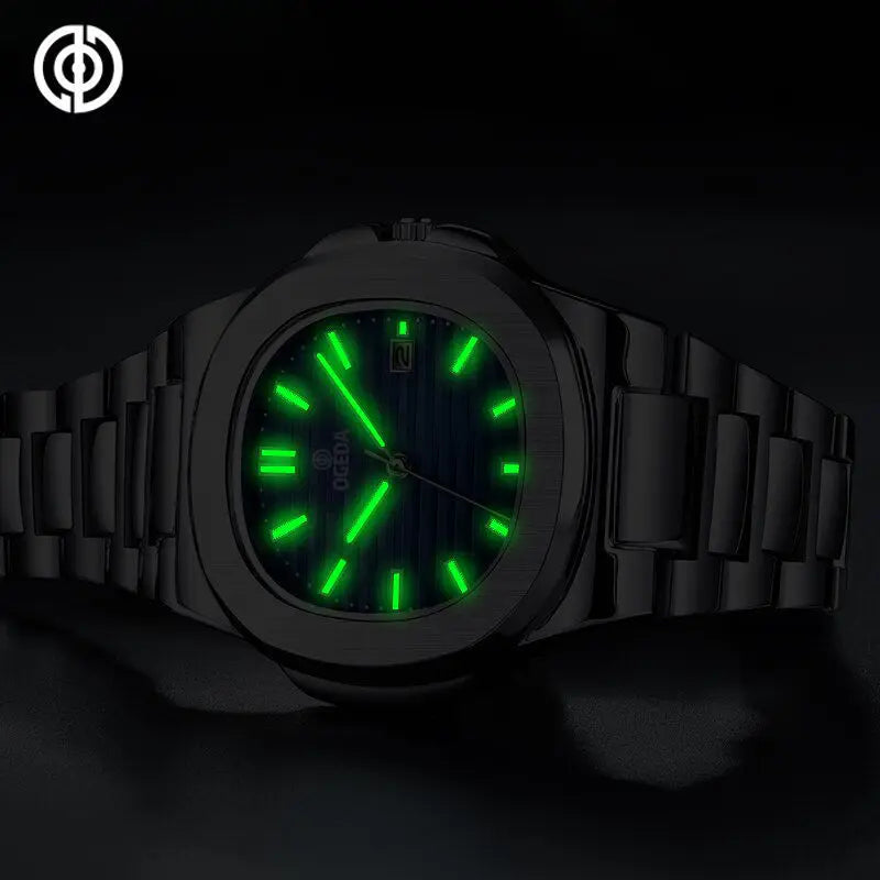 casual men's quartz watch