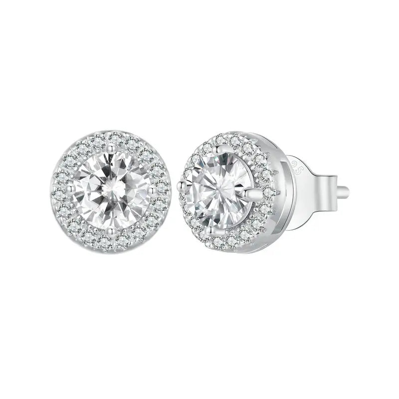 Earrings 925 Sterling Silver Hypoallergenic