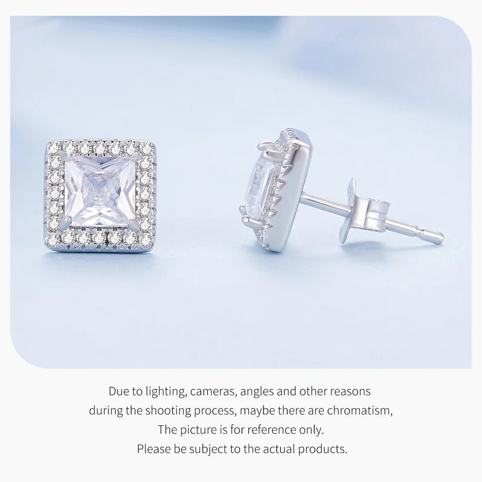 Earrings 925 Sterling Silver Hypoallergenic