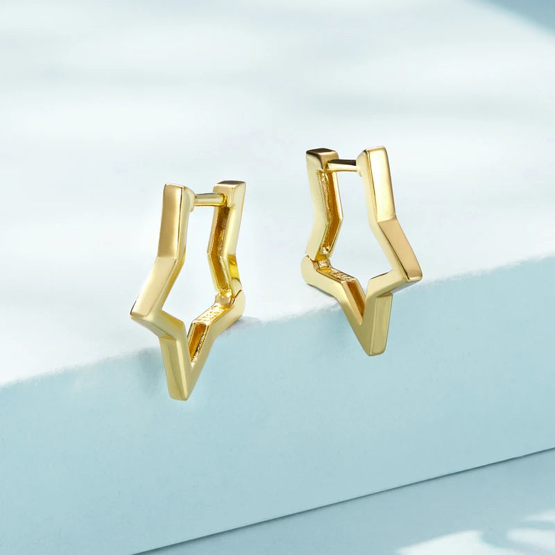 Earrings Star Shape Ear Buckle Minimalist