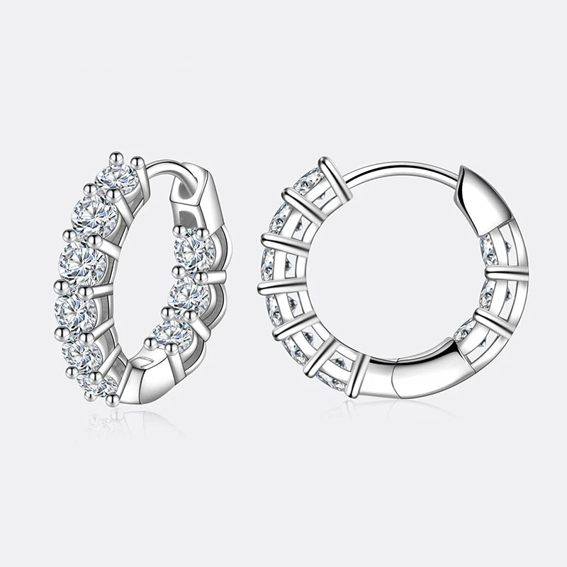 Moissanite Earrings for Women S925