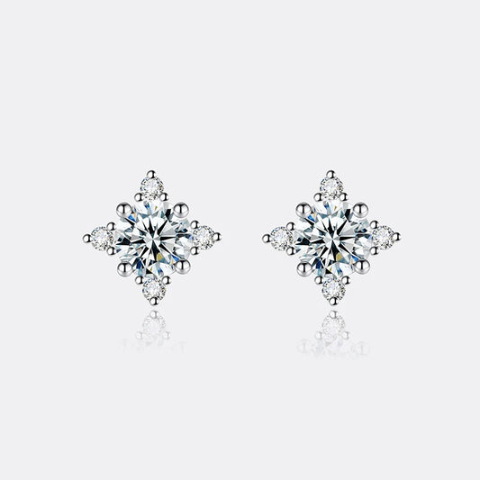 Moissanite Earrings for Women S925