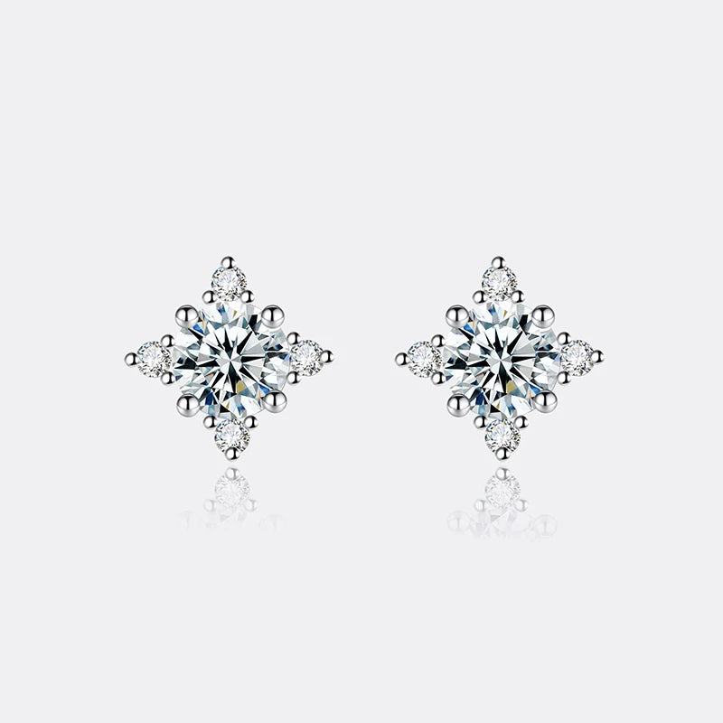 Moissanite Earrings for Women S925