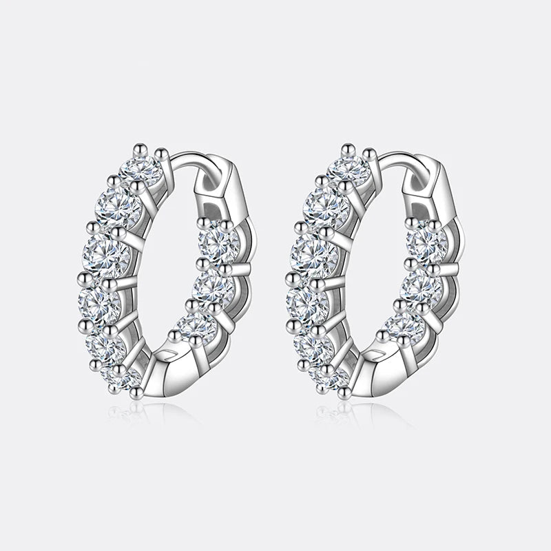 Moissanite Earrings for Women S925