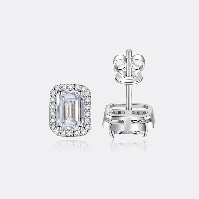 Moissanite Earrings for Women S925