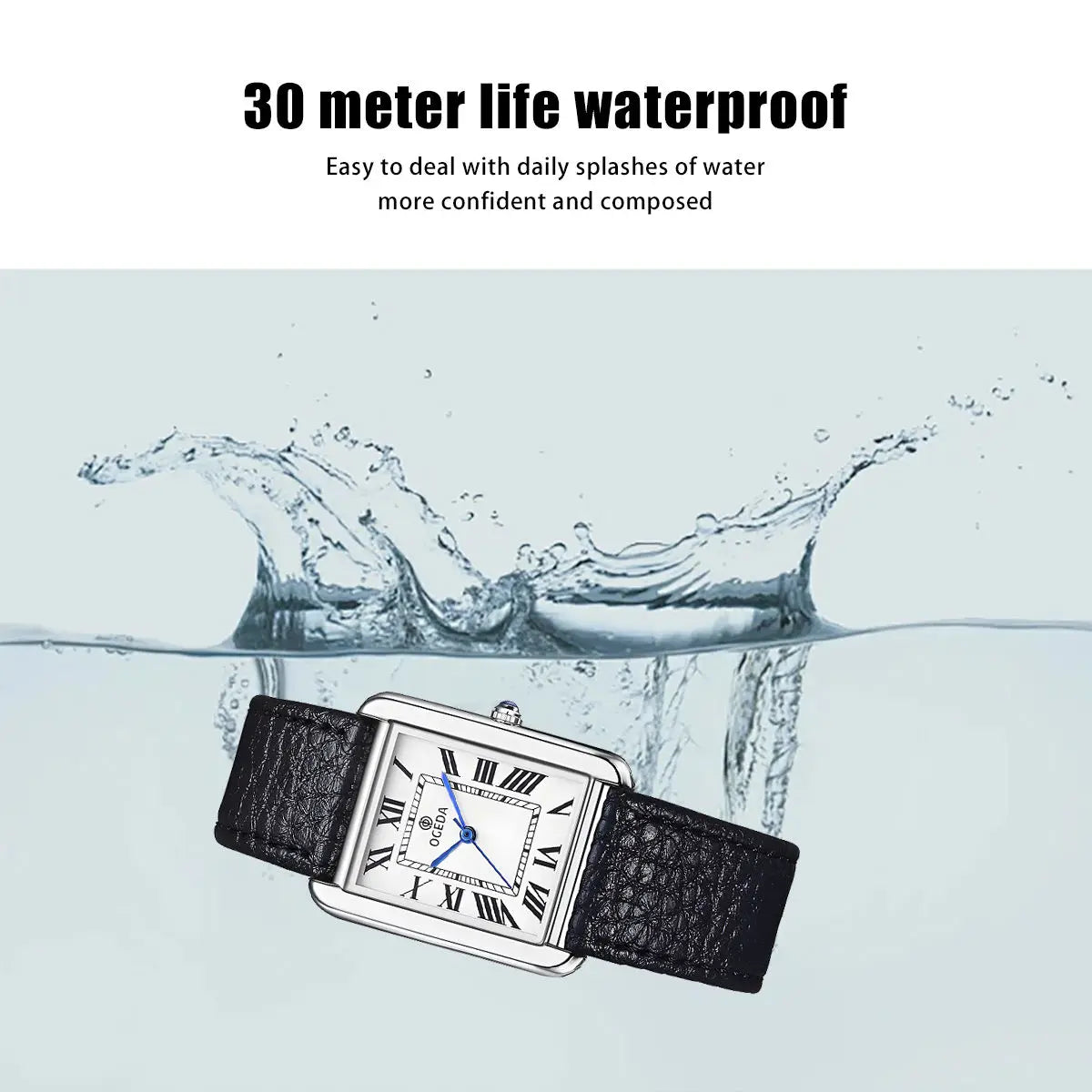 New Square Men's Quartz Watch