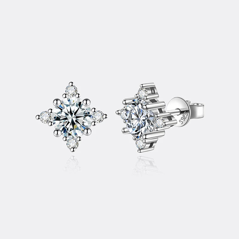 Moissanite Earrings for Women S925