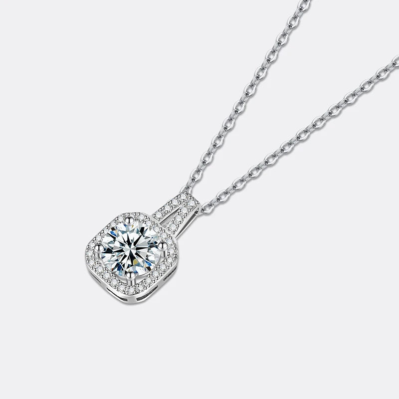 Moissanite Necklace For Women S925