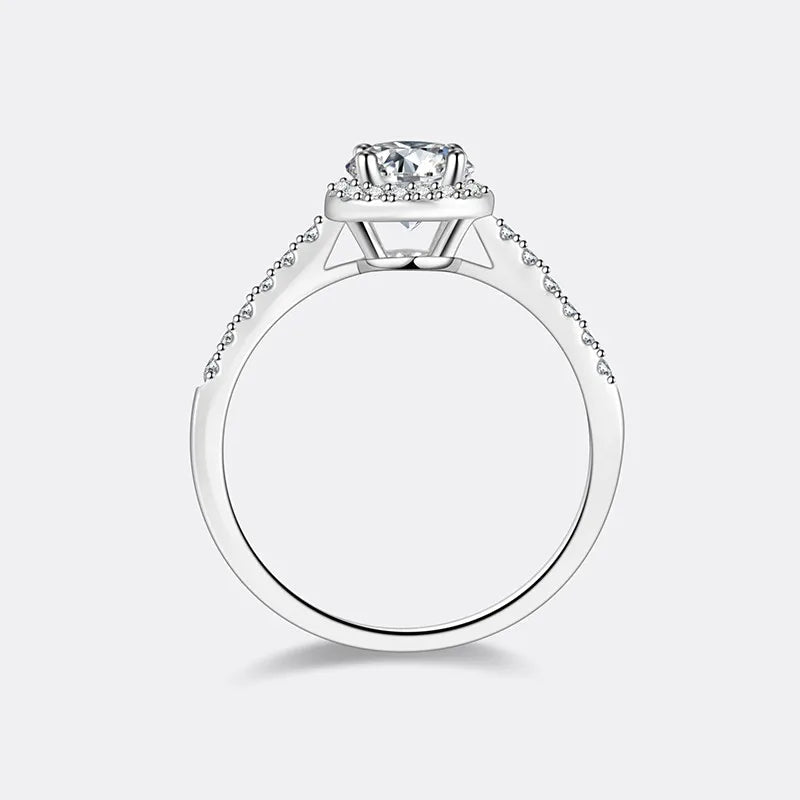 Moissanite Ring for Women S925