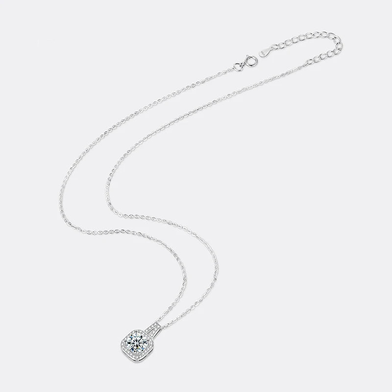 Moissanite Necklace For Women S925