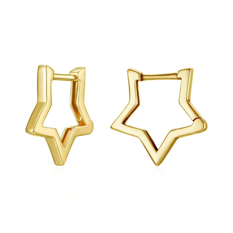 Earrings Star Shape Ear Buckle Minimalist